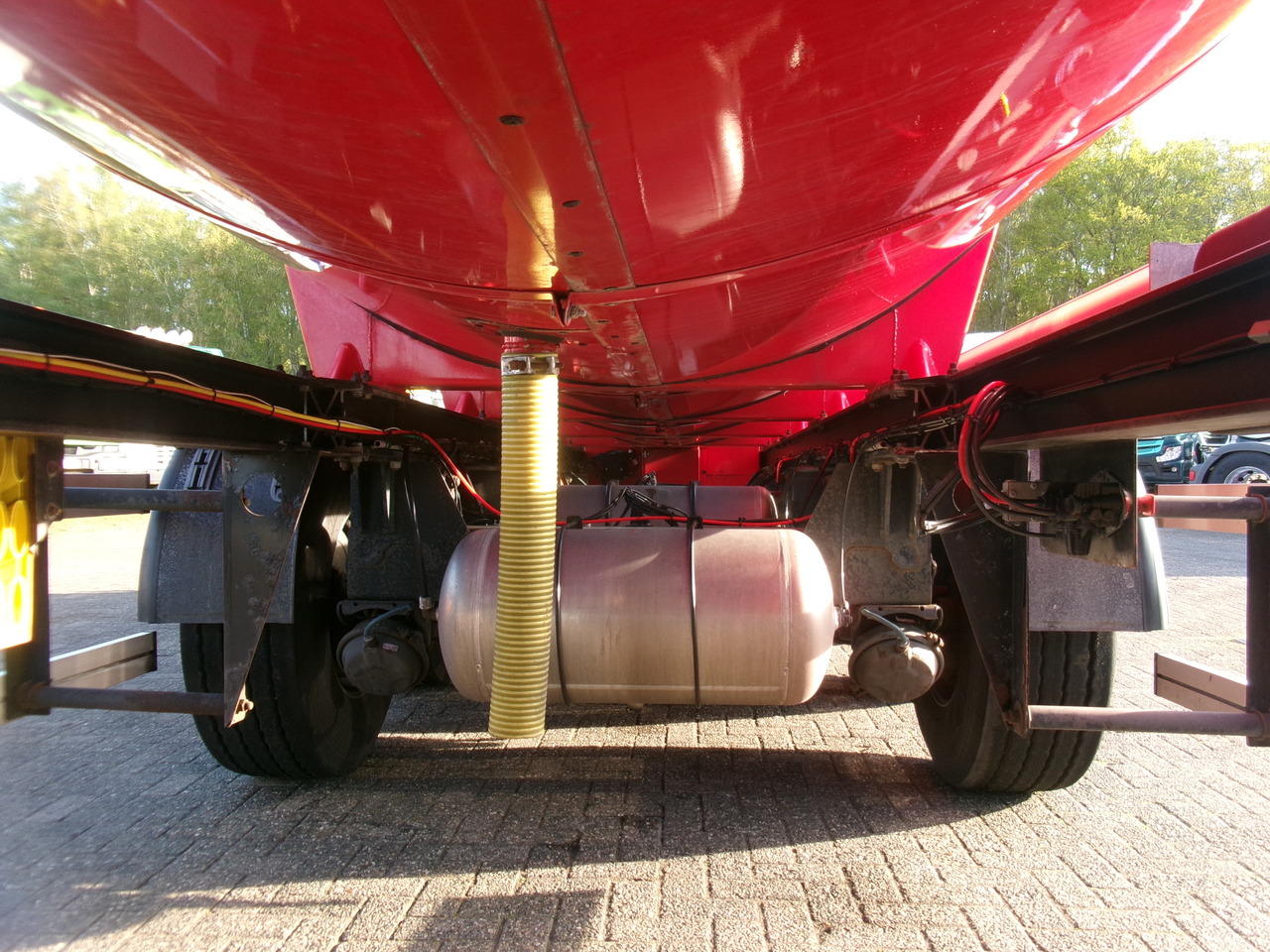 Semirreboque tanque para transporte de betume Cobo Bitumen tank inox 34 m3 / 1 comp: foto 6
