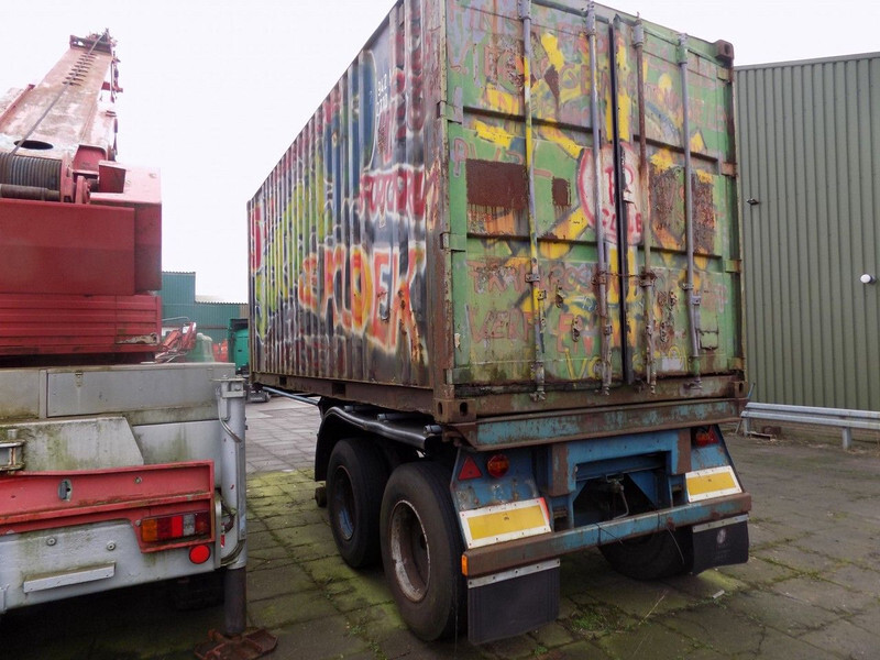 Semi-reboque transportador de contêineres/ Caixa móvel Diversen container chassis 20 ft: foto 7