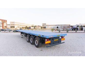 Semi-reboque transportador de contêineres/ Caixa móvel para transporte de contêineres novo EMIRSAN 2022 Flatbed | Container Carrier: foto 1
