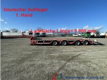 Semi-reboque baixa para transporte de máquinas pesadas Faymonville F-S44-1ALN Radmulden 4-Achsen Lift + Lenk NL:57T: foto 1