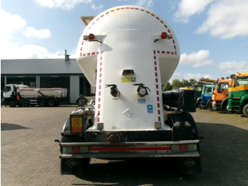 Semirreboque tanque para transporte de farinha Feldbinder Powder tank alu 36 m3 / 1 comp: foto 5