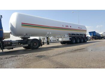 Semirreboque tanque para transporte de gás novo GURLESENYIL 4 axles lpg semi trailers: foto 1