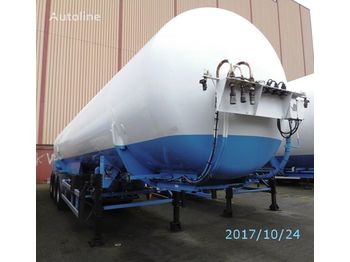 Semirreboque tanque para transporte de gás KLAESER GAS, Cryogenic, Oxygen, Argon, Nitrogen: foto 1
