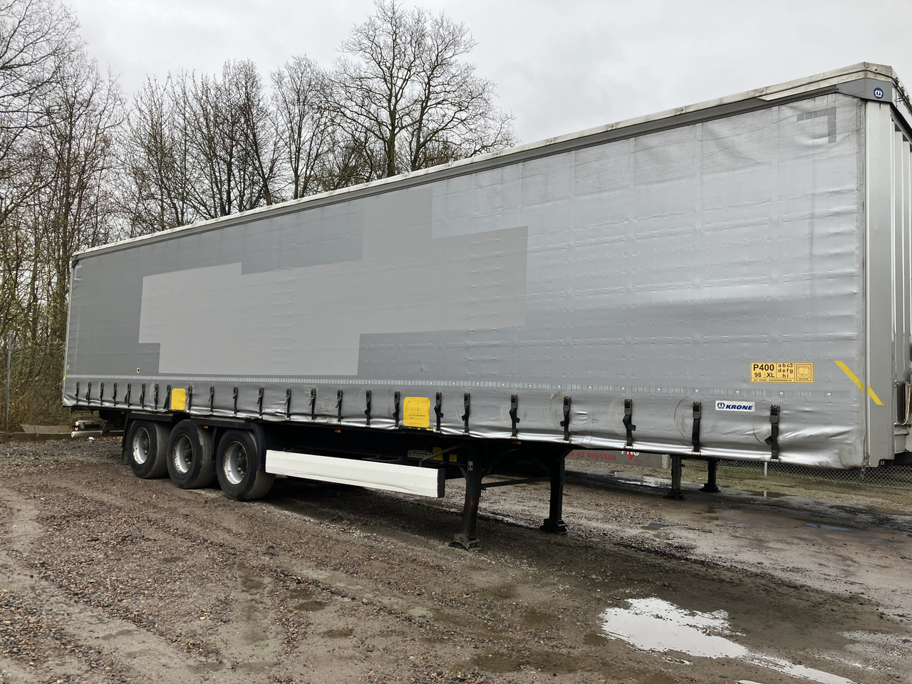 Leasing de KRONE CURTAIN - COIL - LIFTING ROOF - HUCKEPACK KRONE CURTAIN - COIL - LIFTING ROOF - HUCKEPACK: foto 1