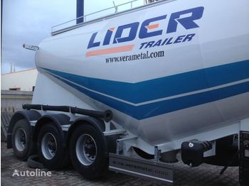 Semirreboque tanque para transporte de cemento novo LIDER 2023 NEW (FROM MANUFACTURER FACTORY SALE): foto 2