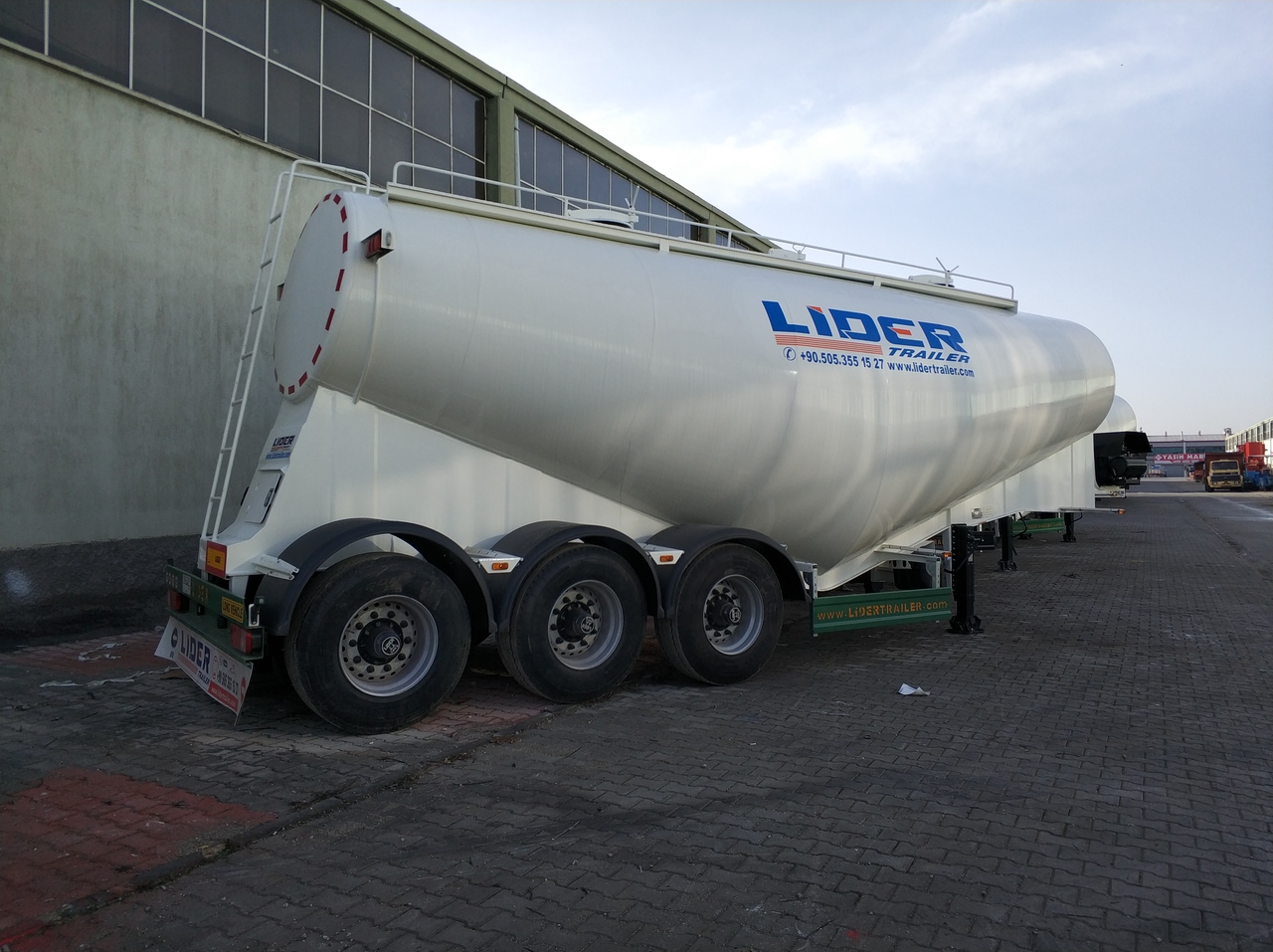 Semirreboque tanque para transporte de cemento novo LIDER 2024 MODEL NEW CEMENT TANKER: foto 15