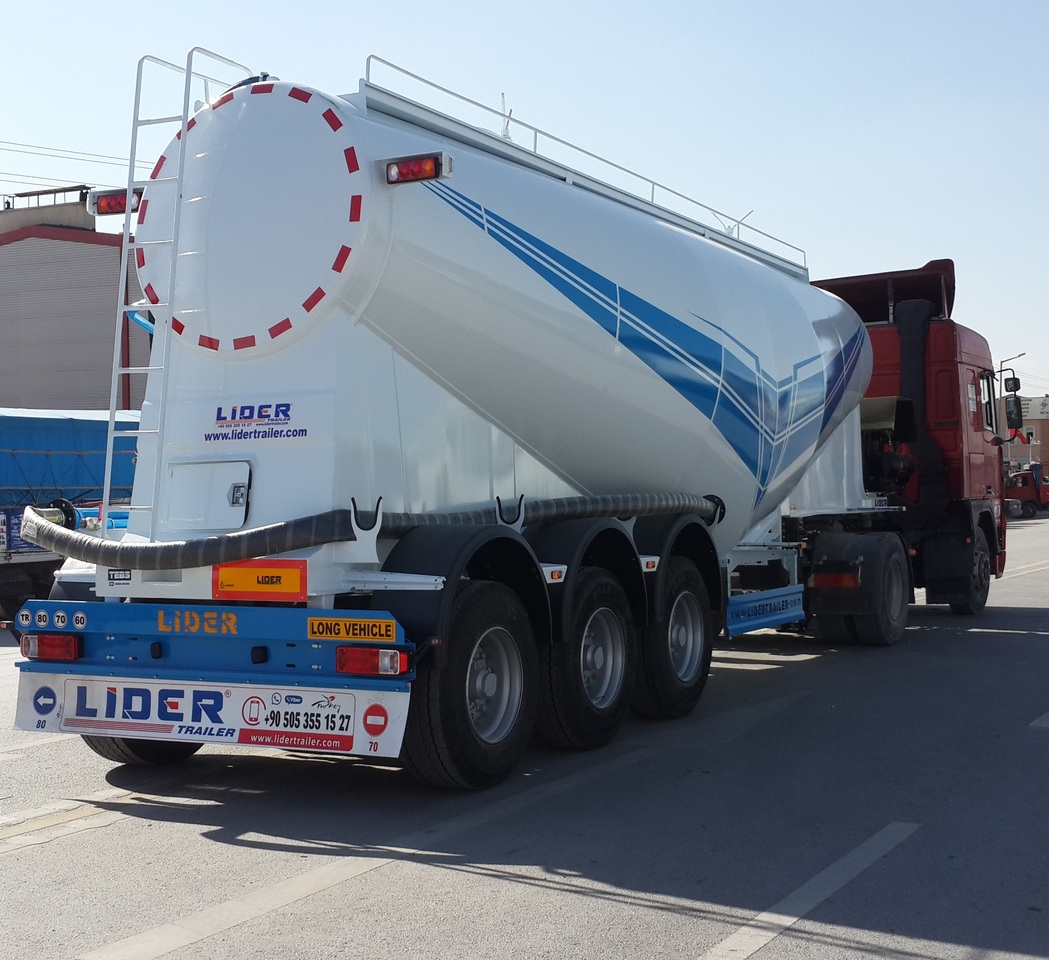 Semirreboque tanque para transporte de cemento novo LIDER 2024 MODEL NEW CEMENT TANKER: foto 13