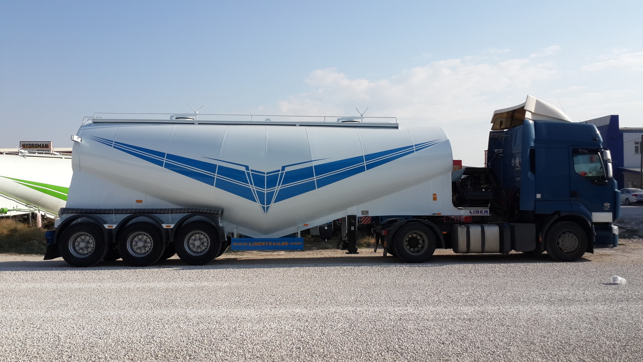 Semirreboque tanque para transporte de cemento novo LIDER 2024 MODEL NEW CEMENT TANKER: foto 12