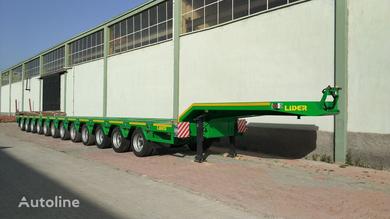 Semi-reboque baixa novo LIDER 2024 Model 200 TONS CAPACITY New Productions Directly From Manufacture: foto 9