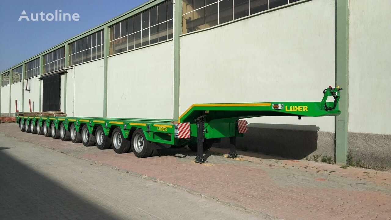 Semi-reboque baixa novo LIDER 2024 Model 200 TONS CAPACITY New Productions Directly From Manufacture: foto 8