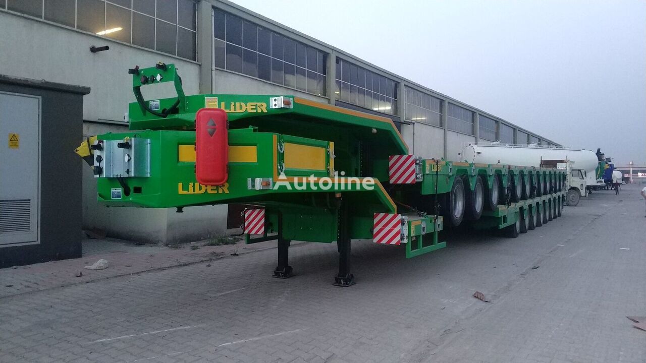 Semi-reboque baixa novo LIDER 2024 Model 200 TONS CAPACITY New Productions Directly From Manufacture: foto 12