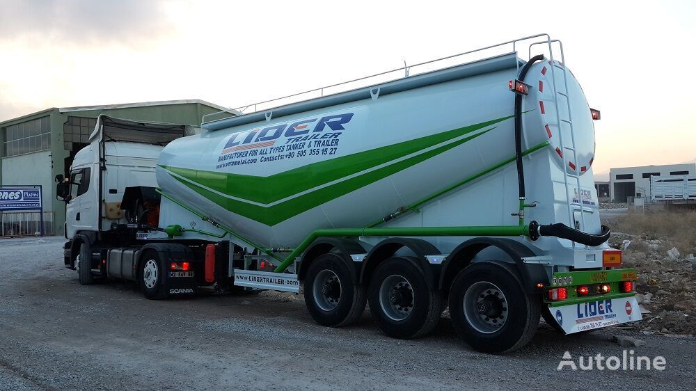 Semirreboque tanque para transporte de cemento novo LIDER 2024 YEAR NEW BULK CEMENT manufacturer co.: foto 18