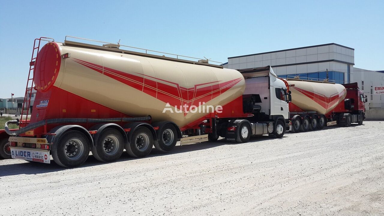 Semirreboque tanque para transporte de cemento novo LIDER 2024 YEAR NEW BULK CEMENT manufacturer co.: foto 4