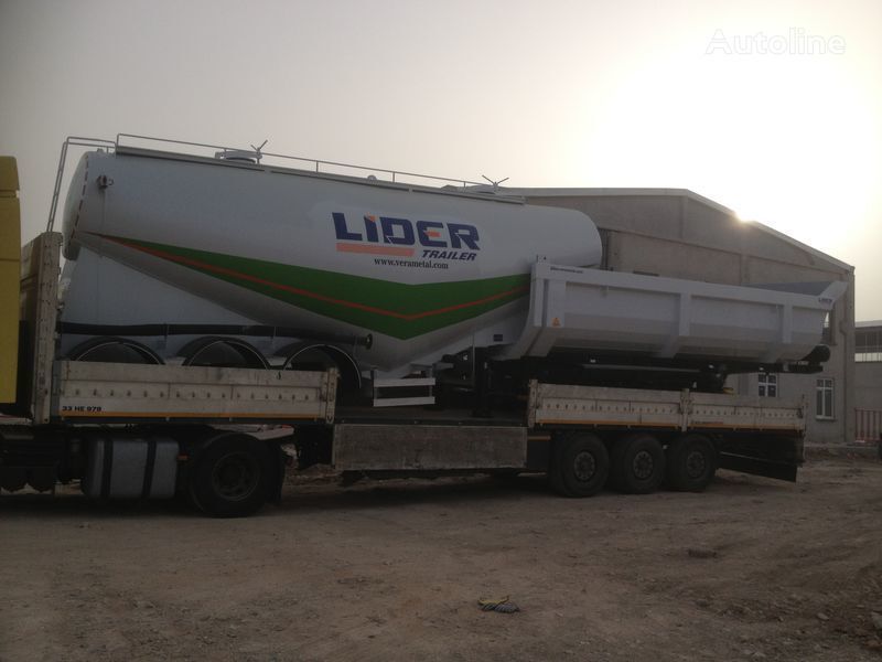 Semirreboque tanque para transporte de cemento novo LIDER 2024 YEAR NEW BULK CEMENT manufacturer co.: foto 11