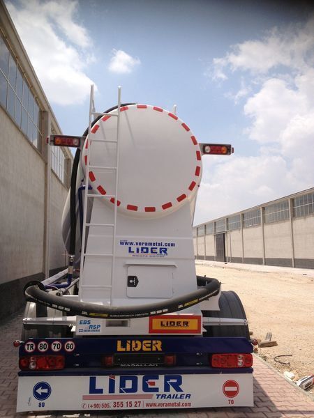 Semirreboque tanque para transporte de cemento novo LIDER 2024 YEAR NEW BULK CEMENT manufacturer co.: foto 6