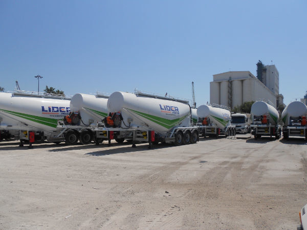 Semirreboque tanque para transporte de cemento novo LIDER 2024 YEAR NEW BULK CEMENT manufacturer co.: foto 8