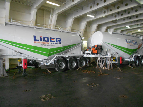 Semirreboque tanque para transporte de cemento novo LIDER NEW ciment remorque 2023 YEAR (MANUFACTURER COMPANY): foto 8