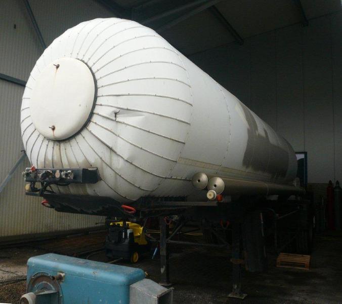 Semirreboque tanque para transporte de gás Robine CO2, Carbon dioxide, gas, uglekislota: foto 2