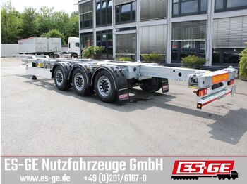 Semi-reboque transportador de contêineres/ Caixa móvel novo Schmitz Cargobull 3-Achs-Containerchassis: foto 1