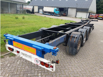 Semi-reboque transportador de contêineres/ Caixa móvel Schmitz Cargobull 45-40-2x20FT: foto 3