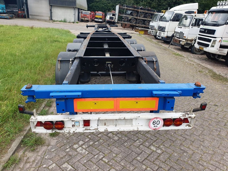 Semi-reboque transportador de contêineres/ Caixa móvel Schmitz Cargobull 45-40-2x20FT: foto 4
