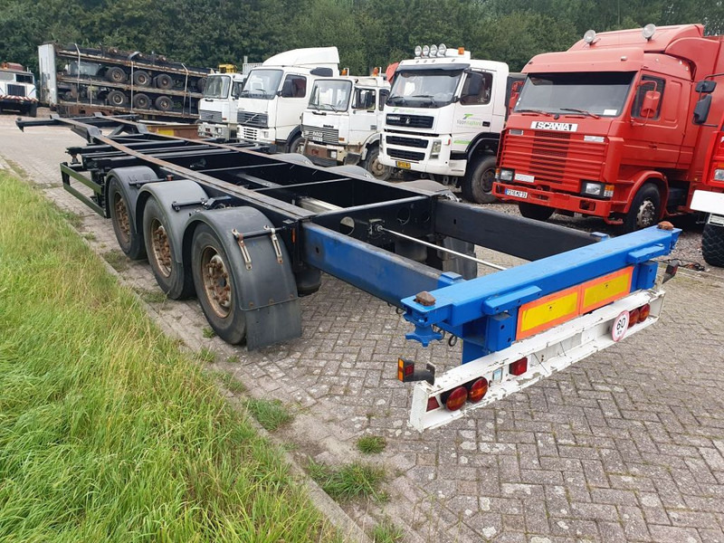 Semi-reboque transportador de contêineres/ Caixa móvel Schmitz Cargobull 45-40-2x20FT: foto 5