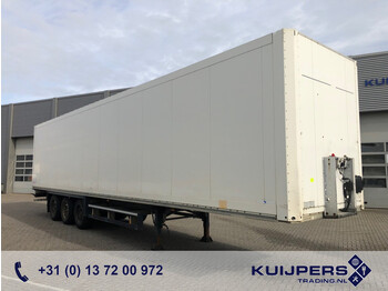 Semi-reboque furgão Schmitz Cargobull SKO 24 / 3 axle SAF Disk / licht geisoleerde Box / BE Trailer: foto 1