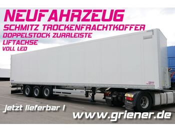 Semi-reboque furgão novo Schmitz Cargobull SKO 24/ ZURRLEISTE / DOPPELSTOCK / LIFT  / LED /: foto 1