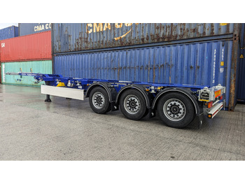 Semi-reboque transportador de contêineres/ Caixa móvel para transporte de contêineres novo Schmitz Cargobull Skelly: foto 3