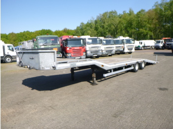 Veldhuizen Semi-lowbed trailer (light commercial) 10 m + winch + ramp - Semi-reboque baixa