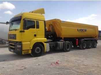 LIDER 2017 NEW DIRECTLY FROM MANUFACTURER COMPANY AVAILABLE IN STOCK - Semi-reboque basculante