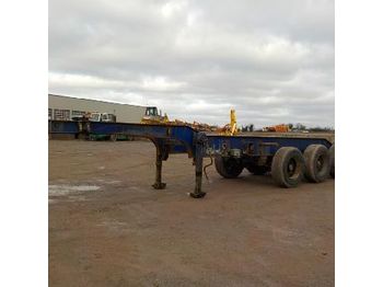  Fruehauf Tri Axle Step Frame Chassis - Semi-reboque chassi