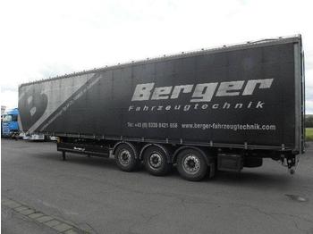  Berger, Sattelauflieger SAPL 24LTP, Leicht - Semi-reboque de lona