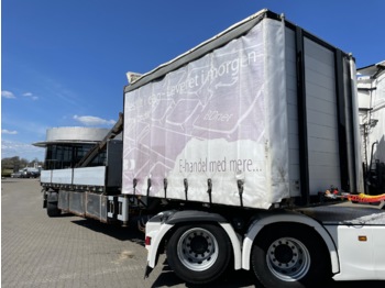 DAPA City trailer with HMF 910 - Semi-reboque plataforma/ Caixa aberta