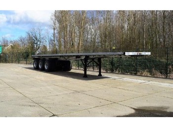 TMH - 3-50 Flatbed trailer with 20 and 40" twistlocks - Semi-reboque plataforma/ Caixa aberta