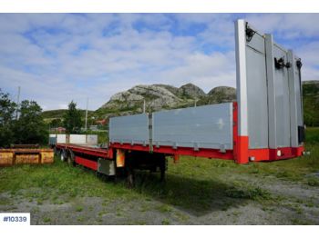  Tyllis Jumbo trailer with driving ramps - Semi-reboque plataforma/ Caixa aberta