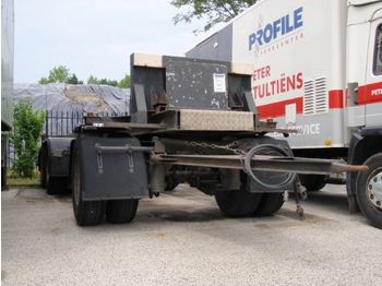 ATM 3 assige schamel container aanhangwagen - Semi-reboque transportador de contêineres/ Caixa móvel