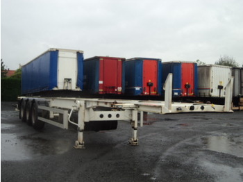 TURBOS HOET Container chassis - Semi-reboque transportador de contêineres/ Caixa móvel