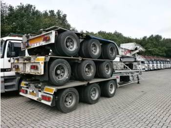 Titan Tank container trailer 20 ft - Semi-reboque transportador de contêineres/ Caixa móvel
