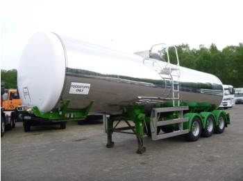 Clayton Food tank inox 30 m3 / 1 comp - Semirreboque tanque