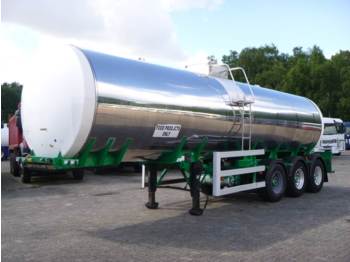 Crossland Food (milk) tank inox 30 m3 / 1 comp - Semirreboque tanque