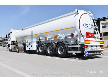 DONAT Aluminum Fuel Tanker with Bottom Loading - Semirreboque tanque