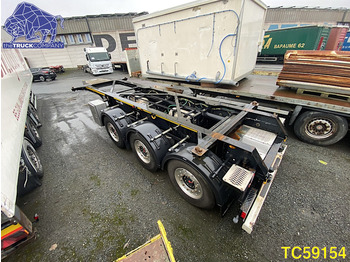 Semi-reboque transportador de contêineres/ Caixa móvel TURBO'S HOET