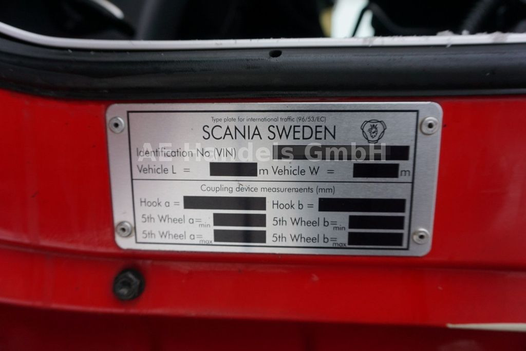 Tractor Scania R580 V8 TopLine LL *Retarder/Standklima/2xTank: foto 9