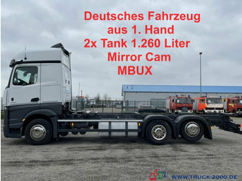 Camião transportador de contêineres/ Caixa móvel MERCEDES-BENZ Actros 2548