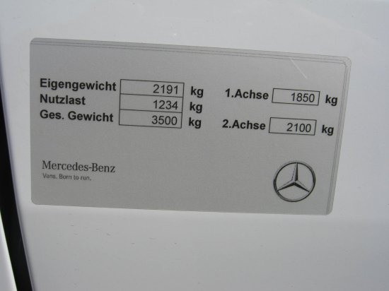 Furgão Mercedes-Benz Sprinter 315 CDI Standart-Hoch: foto 12