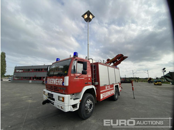  Steyr 4WD Fire Truck, Palfinger PK7000 Crane, Manual Gearbox, Front Winch, Generator, Light Tower (German Reg. Docs. Service History and Manuals Available) - Carro de bombeiro