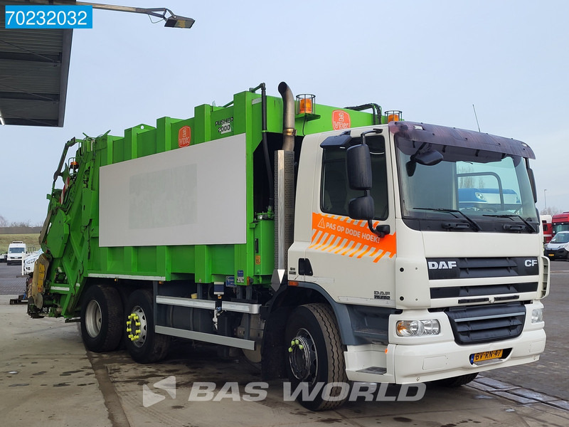 Caminhão de lixo DAF CF75.250 6X2 NL-Truck Pusher 2000 Lenkachse Euro 5: foto 4