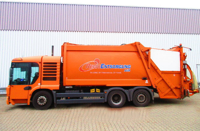 Caminhão de lixo para transporte de lixo MAN TGA 28.310 6x2-4 LL TGA 28.310 6x2-4LL Schörling 3R11 21.5, Terberg Schüttung: foto 8