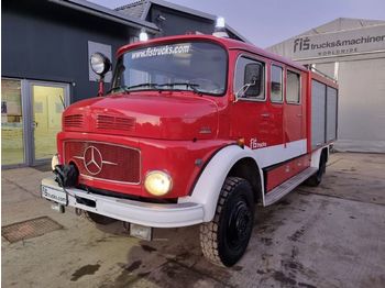 Carro de bombeiro Mercedes-Benz 1113 LAF 4x4 firefighter - water tank 2x 1000l: foto 1